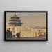 Het Hemeltempel in Peking - Erich Kips — ingelijst kunstwerk aan de muur