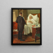 The Last Gilde - Erik Henningsen — framed artwork on a wall