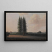 Residence for JHE Bernstorff on the Hills of Gentofte - Erik Pauelsen — framed artwork on a wall