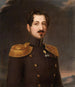 Oscar Ier, koning van Zweden en Noorwegen 1844-1859 - Erik Wahlbergson — weergave van het kunstwerk