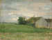 Studie van landschap - Erik Werenskiold — weergave van het kunstwerk