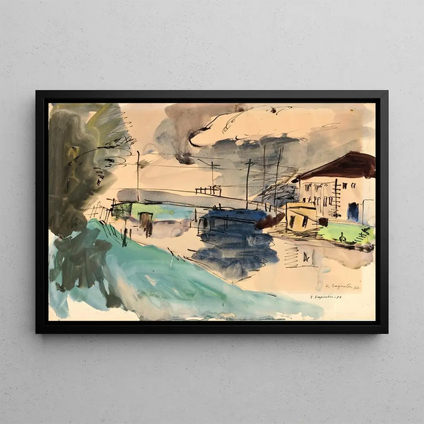 Erminio Scapicchi - South Chicago River.webp