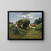 De maaiers - Ernest Chateignon — ingelijst kunstwerk aan de muur