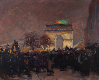 Ernest Jules Renoux - 11 novembre 1920 Installation des cendres du soldat inconnu sous lArc de Triomphe de lEtoile.webp