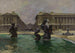 La Place de la Concorde et la Rue Royale - Ernest Jules Renoux — artwork view