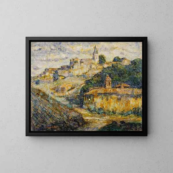 Schemering in Spanje - Ernest Lawson — ingelijst kunstwerk aan de muur