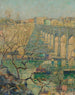 Uitzicht op de brug - Ernest Lawson — weergave van het kunstwerk