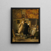 Een kunstenaar die zijn werk toont - Ernest Meissonier — ingelijst kunstwerk aan de muur