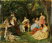 Le Récital - Ernest Meissonier — weergave van het kunstwerk