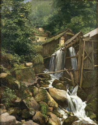 Ernestine von Kirchsberg - Verfallene Mhle.webp