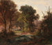 Studie van bos - Ernst Erwin Oehme — weergave van het kunstwerk