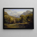 Berglandschap - Ernst Fries — ingelijst kunstwerk aan de muur