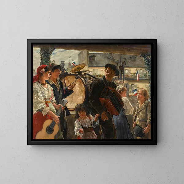 45852 - Ernst Josephson — ingelijst kunstwerk aan de muur