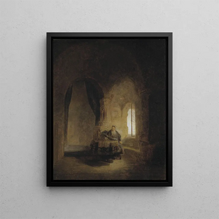 Ernst Josephson - Saint Anastase After Rembrandt.webp
