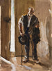 Mendiant espagnol - Ernst Josephson — weergave van het kunstwerk