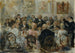 Het Toespraak aan tafel - Ernst Juch — weergave van het kunstwerk