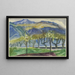 van een schilderij vlakbij Clarens aan het Lac Léman - Ernst Lincker — ingelijst kunstwerk aan de muur