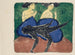 Amerikaanse meisjes - Ernst Ludwig Kirchner — weergave van het kunstwerk