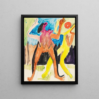 Ernst Ludwig Kirchner - Ballspielendes Paar.webp