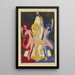 Danse des couleurs - Ernst Ludwig Kirchner — ingelijst kunstwerk aan de muur