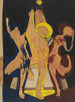 Danse des couleurs Farbstock I - Ernst Ludwig Kirchner — weergave van het kunstwerk