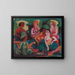 In het paleis van de prinsessen - Ernst Ludwig Kirchner — ingelijst kunstwerk aan de muur