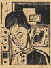Andreas, de leider van de jongens - Ernst Ludwig Kirchner — weergave van het kunstwerk