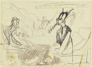 Ernst Ludwig Kirchner - People on the deck chair.webp