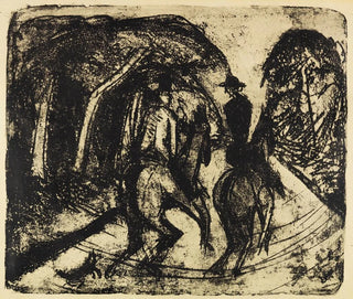 Ernst Ludwig Kirchner - Reiter im Grunewald.webp