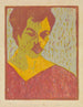 Zelfportret - Ernst Ludwig Kirchner — weergave van het kunstwerk