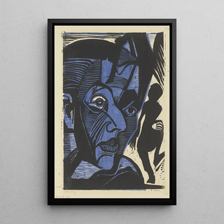 Ernst Ludwig Kirchner - SelfPortrait Melancholy of the Mountains.webp