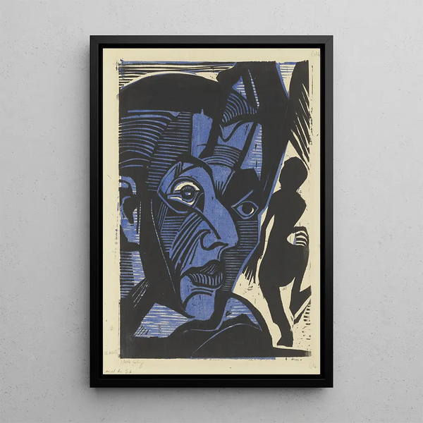 Ernst Ludwig Kirchner - SelfPortrait Melancholy of the Mountains.webp