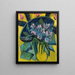 Tulipes cachées - Ernst Ludwig Kirchner — framed artwork on a wall