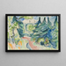 Route forestière dans le Taunus - Ernst Ludwig Kirchner — ingelijst kunstwerk aan de muur