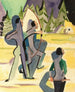 Archer - Ernst Ludwig Kirchner — weergave van het kunstwerk