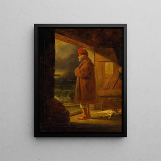 Ernst Meyer - A Neapolitan Fisherman At His Door.webp