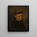 Portrait in volle lengte van een jonge franciscaan - Ernst Meyer — ingelijst kunstwerk aan de muur