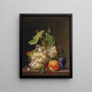 Ernst Moritz Gustav Tettelbach - Stillleben Mit Weintrauben.webp