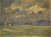 Campagne met verreik met aquaduct op de achtergrond - Ernst Schiess — weergave van het kunstwerk