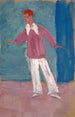 Acteur gesticulerend - Ernst Schiess — weergave van het kunstwerk