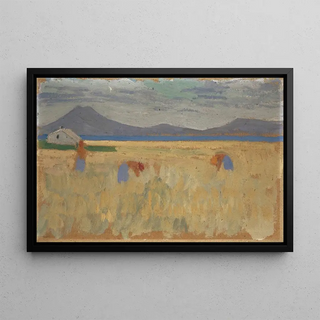 Ernst Schiess - Harvest on the Balearic Islands.webp
