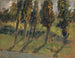 Autumn Trees by a Stream - Ernst Schiess — artwork view