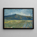 Plaine avec montagne nue - Ernst Schiess — ingelijst kunstwerk aan de muur