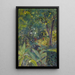 Jardin du Sud - Ernst Schiess — ingelijst kunstwerk aan de muur