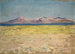 Rive met smal rivier en verre bergketen - Ernst Schiess — weergave van het kunstwerk