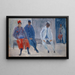 Zouaves - Ernst Schiess — ingelijst kunstwerk aan de muur