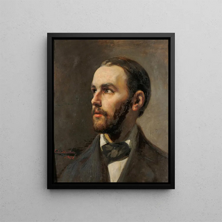 Ernst Stckelberg - Portrait of the Archaeologist Johann Jakob Bernoulli.webp