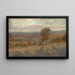 Vue du Burgholzhof vers Neckarrems - Erwin Starker — ingelijst kunstwerk aan de muur