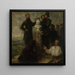 Esquisse pour l'Hommage à Delacroix - Henri Fantin-Latour — ingelijst kunstwerk aan de muur