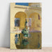 Reproductie van het schilderij Vervaardiging van het Estanque de Charles V, Alcázar, Sevilla - Joaquín Sorolla